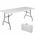 6' Folding Plastic Table B191928