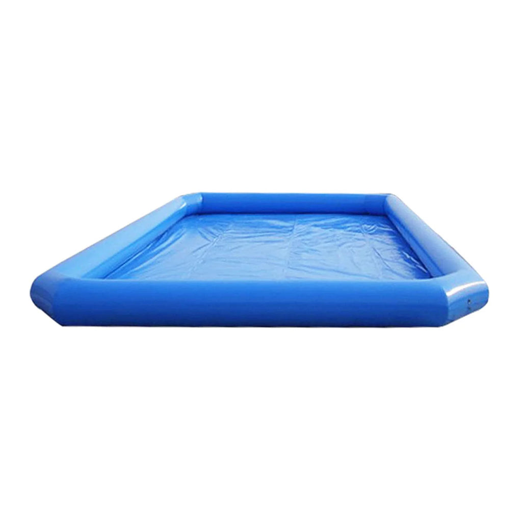 Large Inflatable PVC Square Swimming Pool 23x23x1.8ft Y123