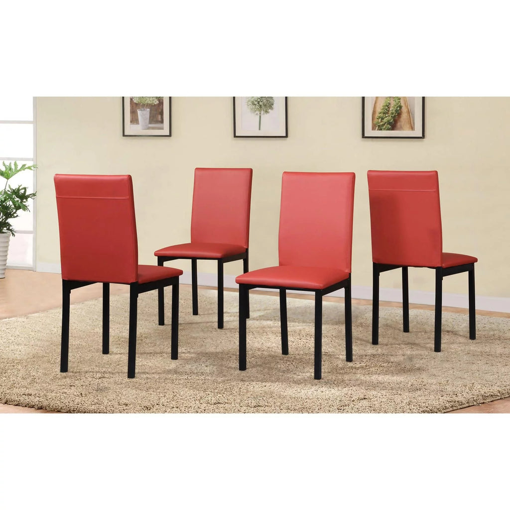 Black Dining Chair Set of 4 Q434