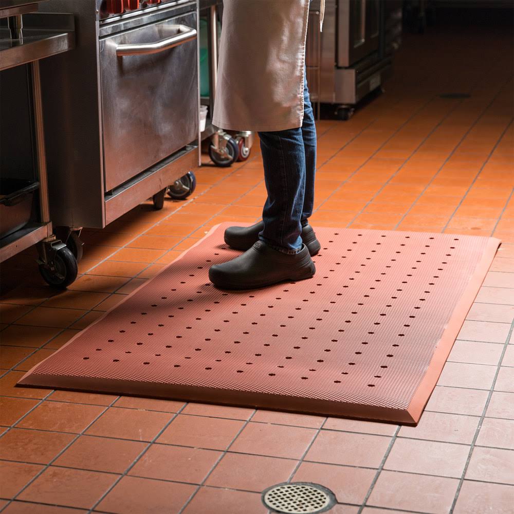 Red Anti Fatigue Floor Mat 3 x 5 Feet K4346