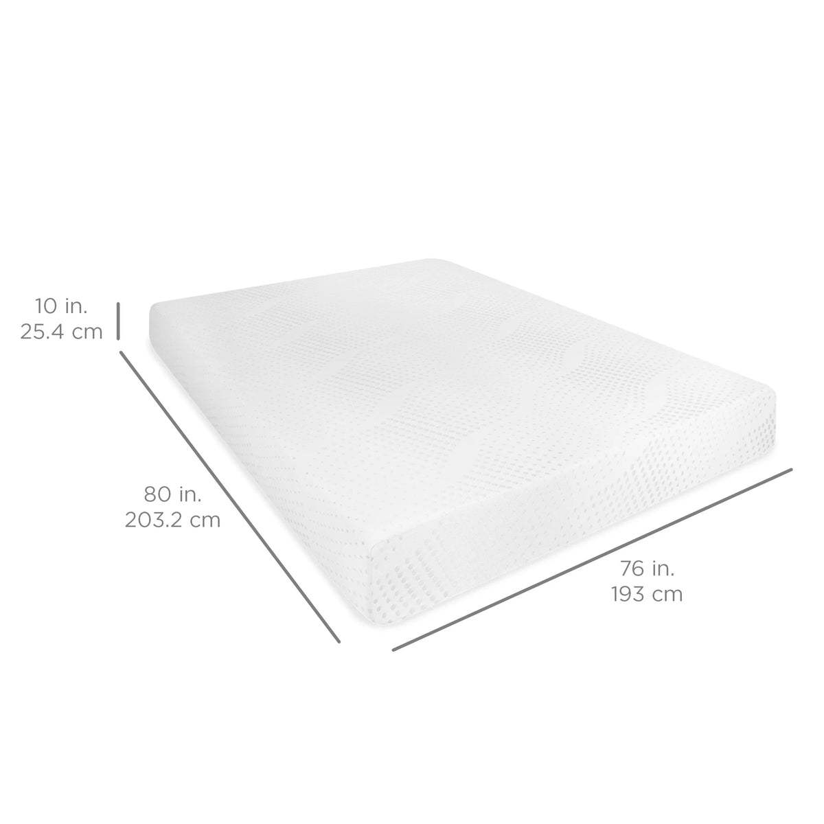 Queen Size Dual Layered Memory Foam Mattress H861