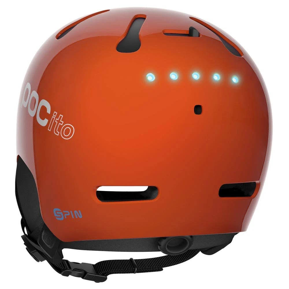 Fluorescent Orange Spin Helmet T536530