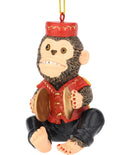 Retro Wind up Toy Cymbals Monkey Christmas Ornaments G816915