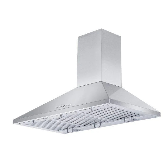 42 in. Convertible Vent Wall Mount Range Hood in Stainless Steel T840