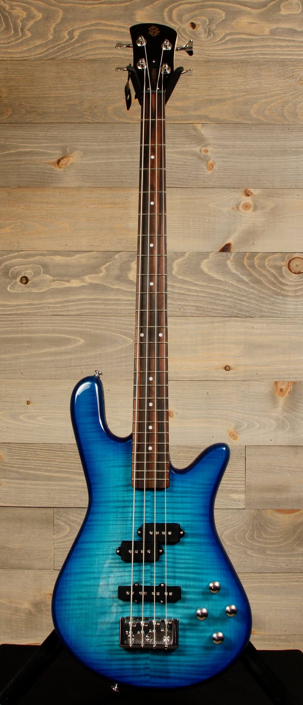 Blue Stain Gloss Bass Guitar V439