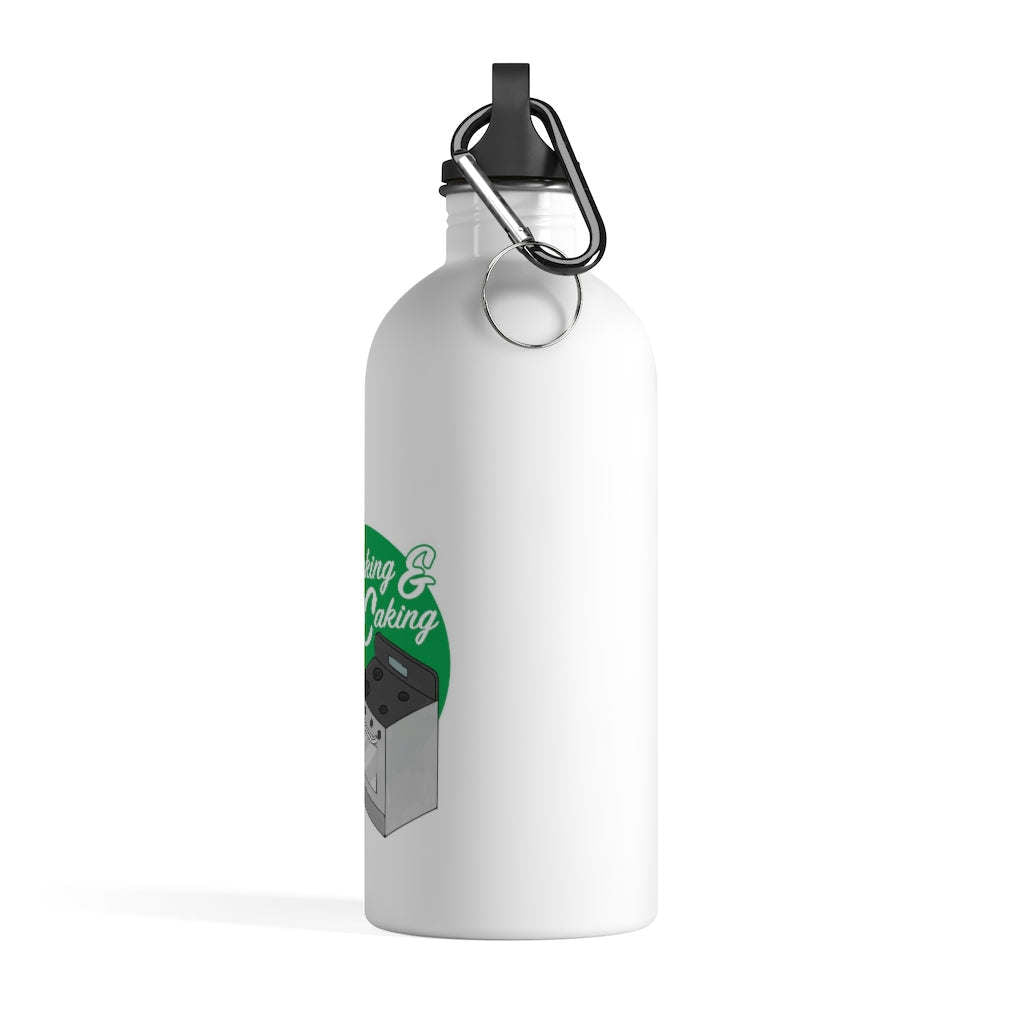 14 oz Stainless Steel Water Bottle L6927