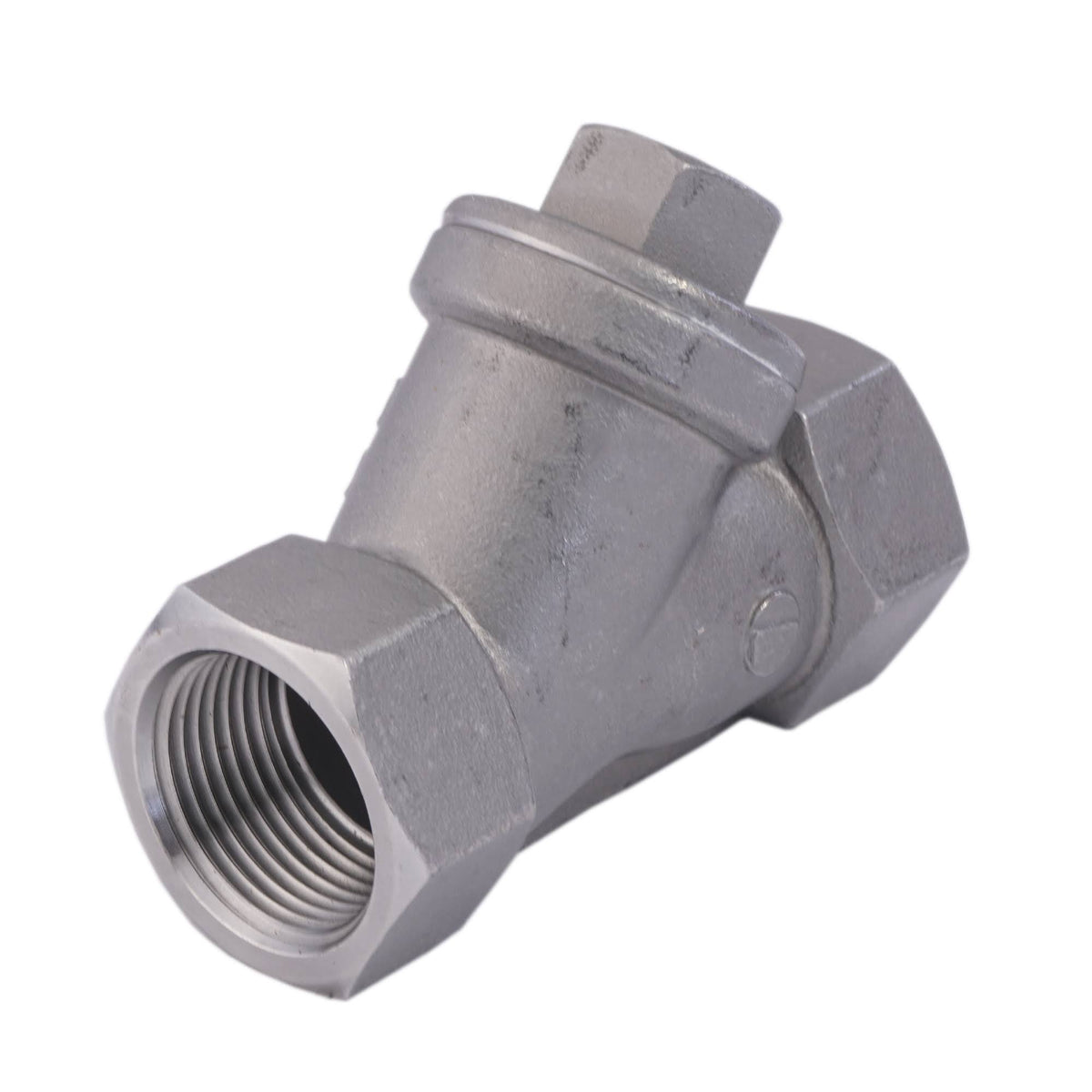 1x22 Stainless Steel Y-Strainer 1 mm Mesh 40 Bar V556