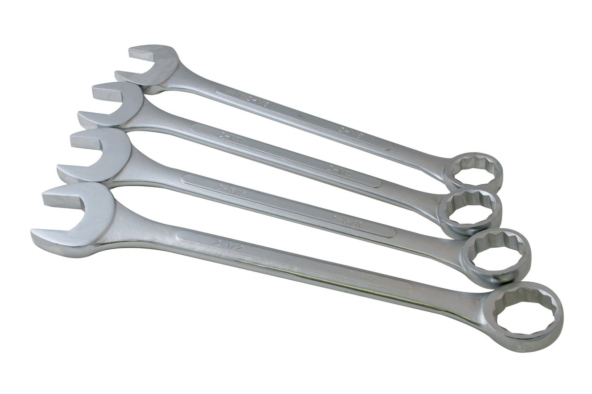 4-Piece SAE Raised Panel Combination Wrench Set I5493