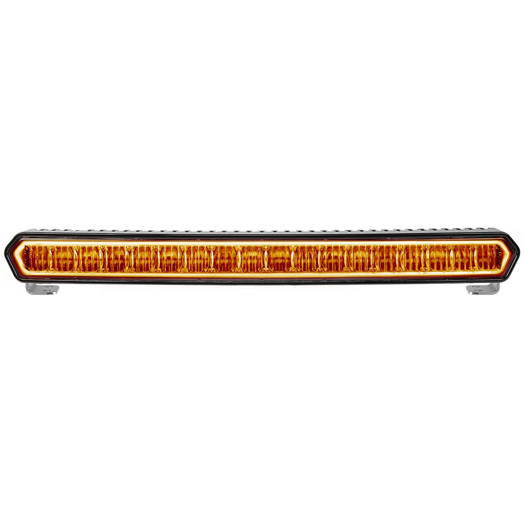 20x22 Off-Road LED Light Bar Black Amber Halo E169