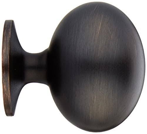 Oil Rubbed Bronze Oval Cabinet Knob I693948