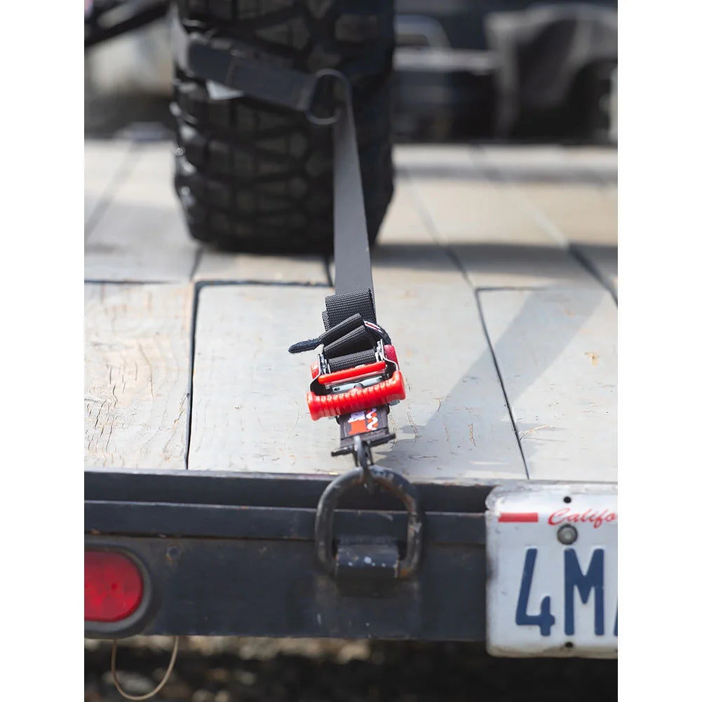 1.5" x 10' Ratchet Tie-Down Strap, 4,000 lb. Max Capacity E529925