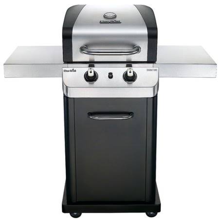 2-Burner Propane Gas Grill with Cabinet E437