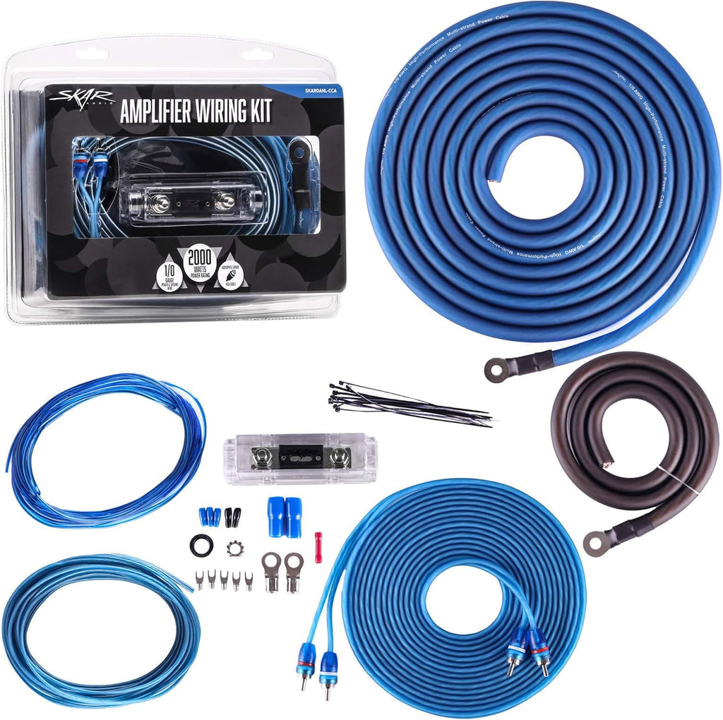 1/0 Gauge CCA Amplifier Installation Wiring Kit J2541