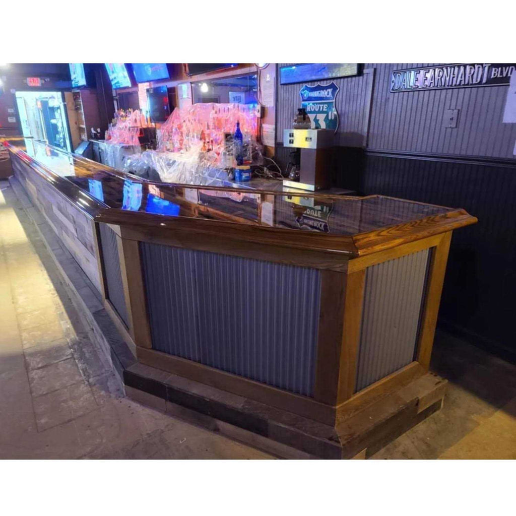 Dakota Tin Corrugated Metal Wainscoting C627110