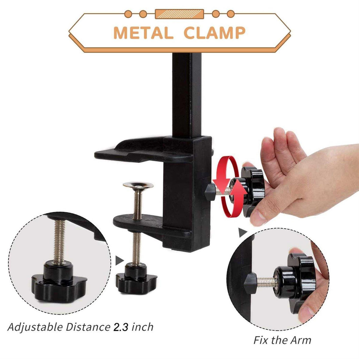 Dog Grooming Table Arm with Clamp and Post P279267