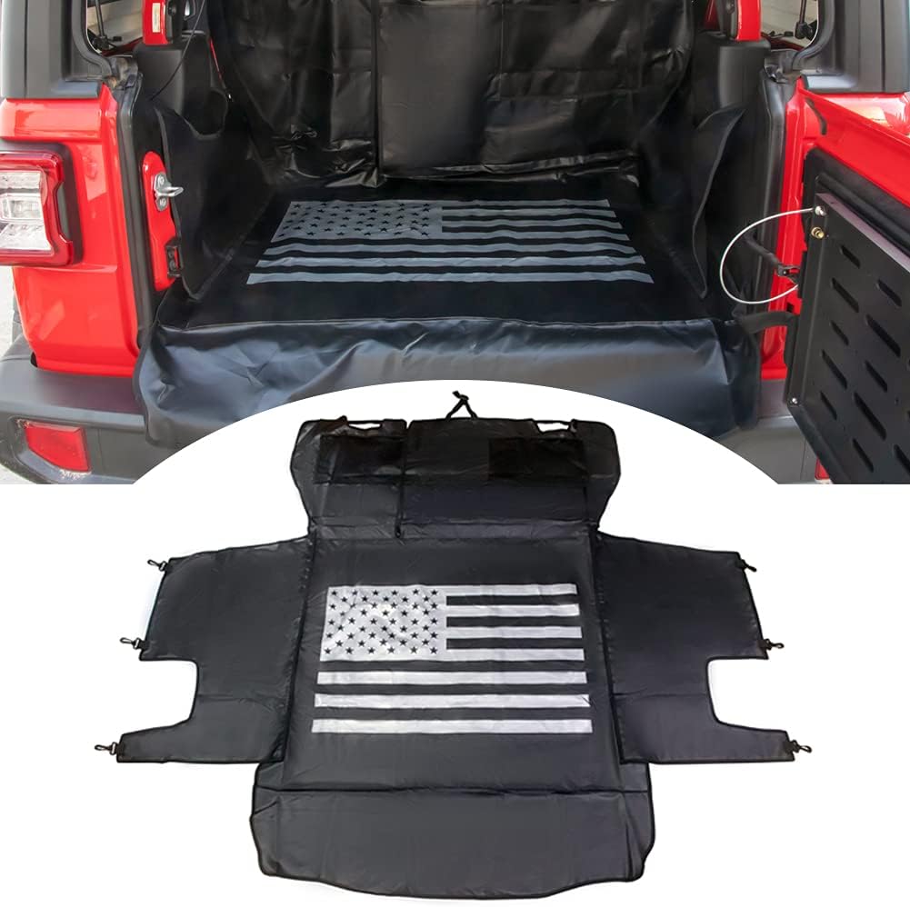 Waterproof Oxford Dog Trunk Cargo Liner for Jeep Wrangler JK JL 4-Door G40614