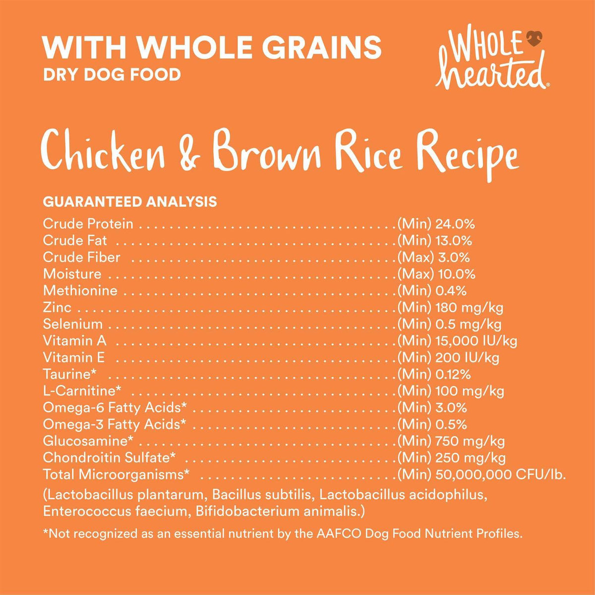 Chicken & Brown Rice Recipe Dry Dog Food P3838