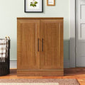 Sienna Oak 2 Door Accent Cabinet R891