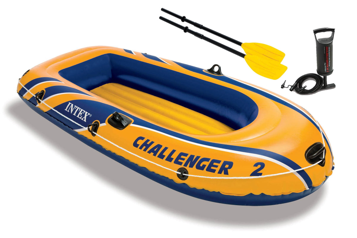 2 Person Inflatable Boat Set with Oars & Air Pump M560
