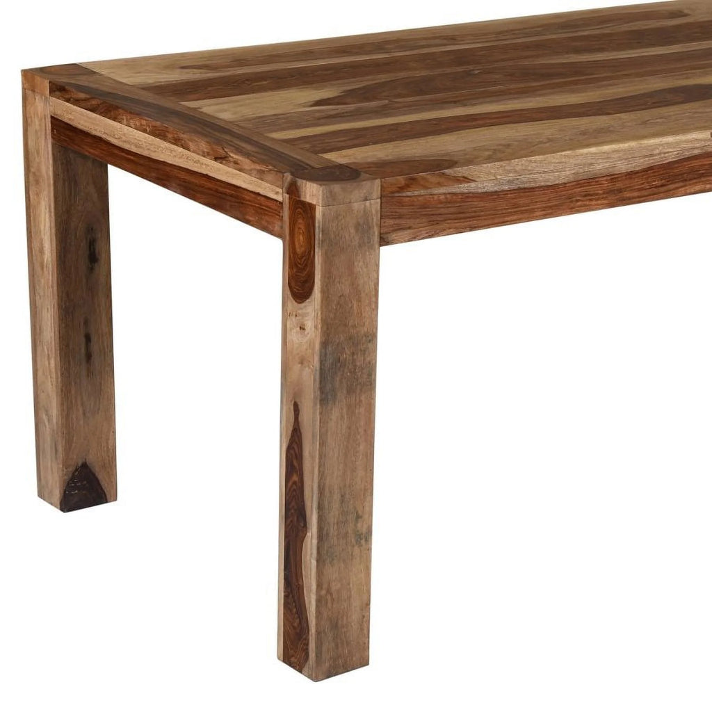 Dark Sheesham Rectangular Dining Table B84404