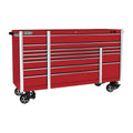 73 in. x 25 in. Red Roll Cab Z27817