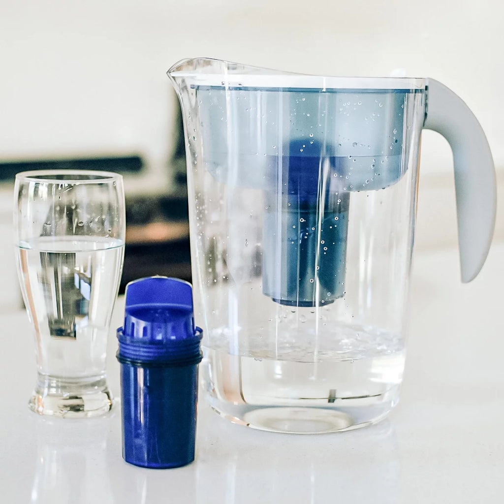 10-Cup Water Pitcher Filtration System White S7701