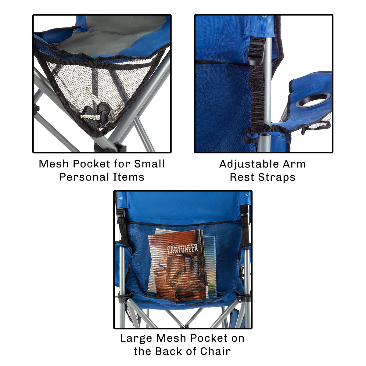 Green Heavy-Duty Camp Chair G8897