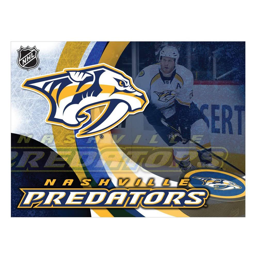 Nashville Predators Printed Canvas Bar Stool S3091