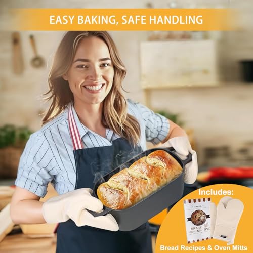 3.6QT Pre-Seasoned Cast Iron Dutch Oven with Lid C59654