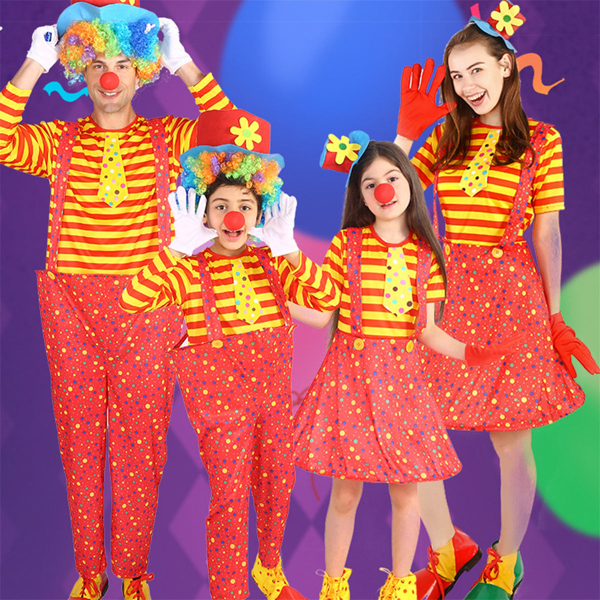 Clown Costume Suit P137
