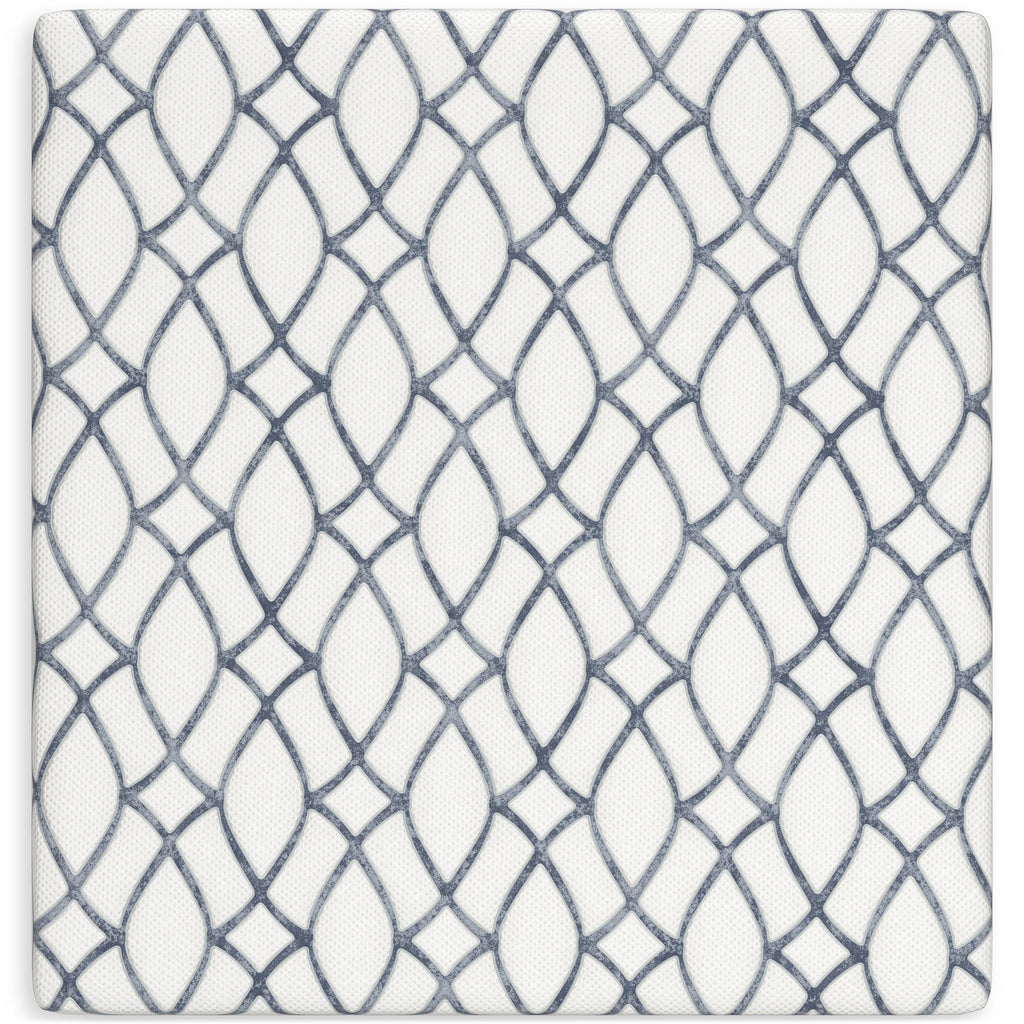 King Mattress White/Blue R628