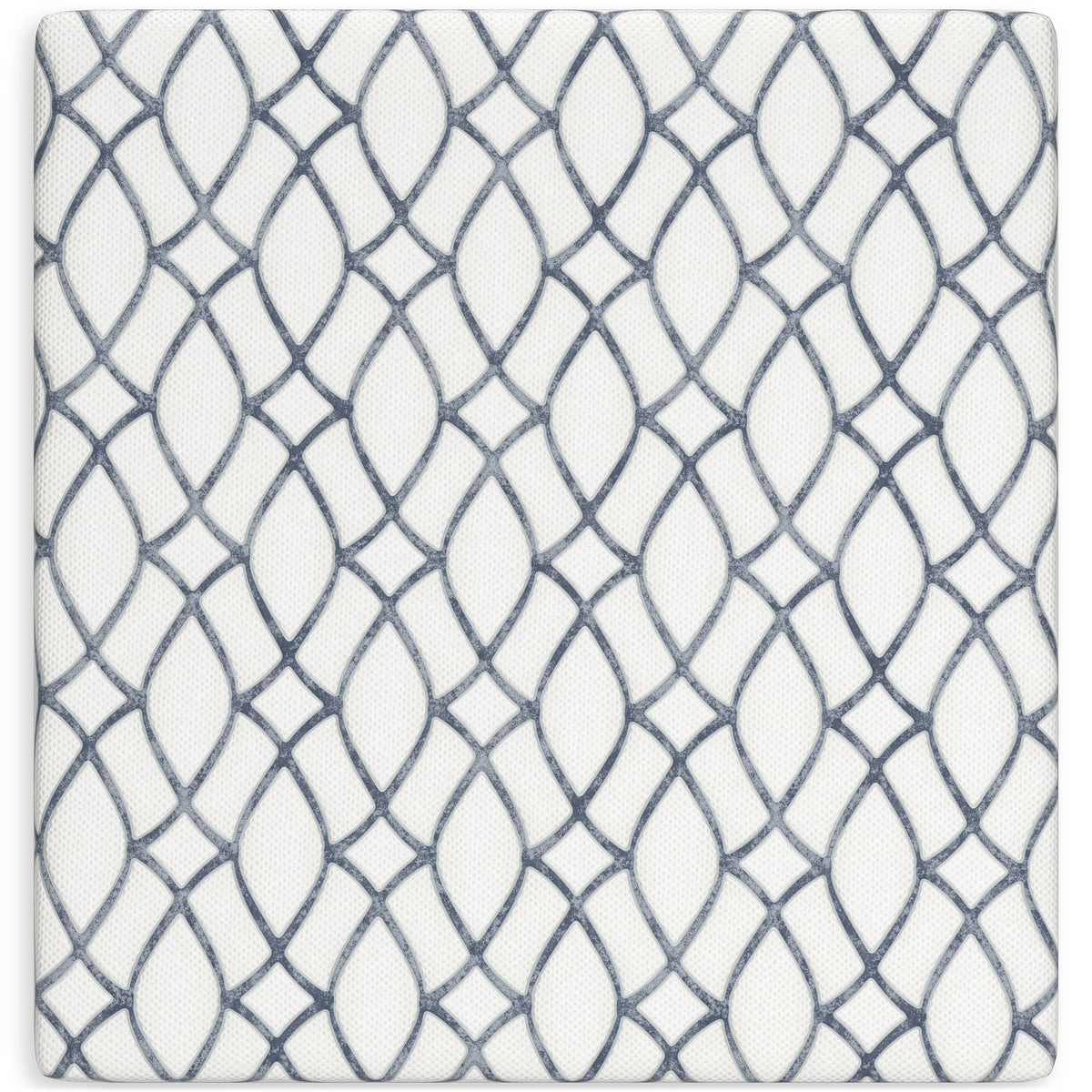 King Mattress White/Blue R628