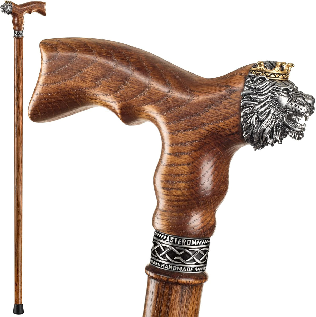 Handmade Wooden Walking Cane Pack of 2 C8887