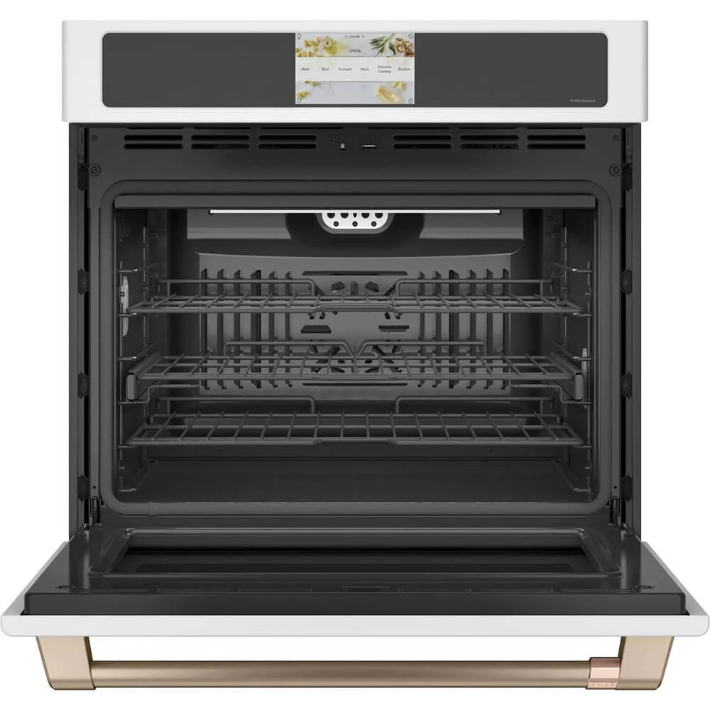 30 inch Matte White Smart Built-In Convection Single Wall Oven B598583