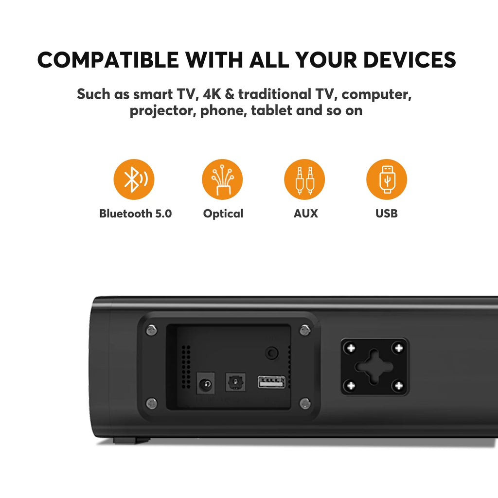 2.1CH Sound Bar with Built-in Subwoofer N1879