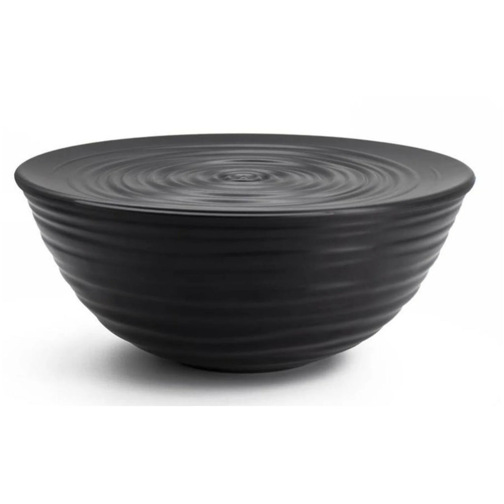 XL Bowl with lid black X39784