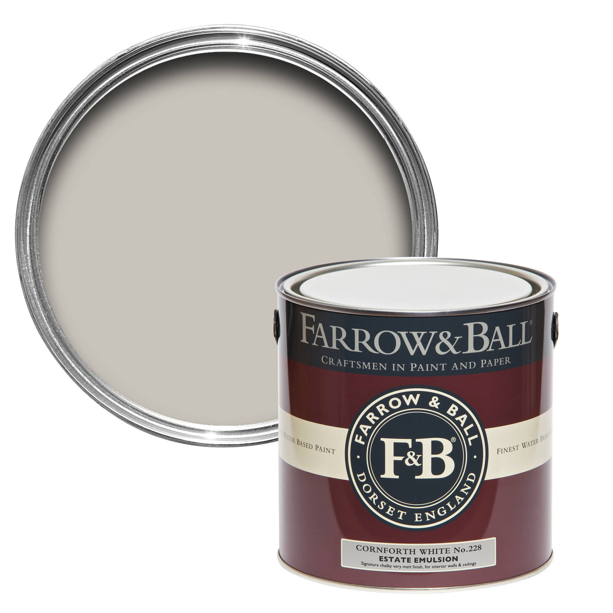 Cornforth White Paint US Gallon Emulsion No.228 T10192