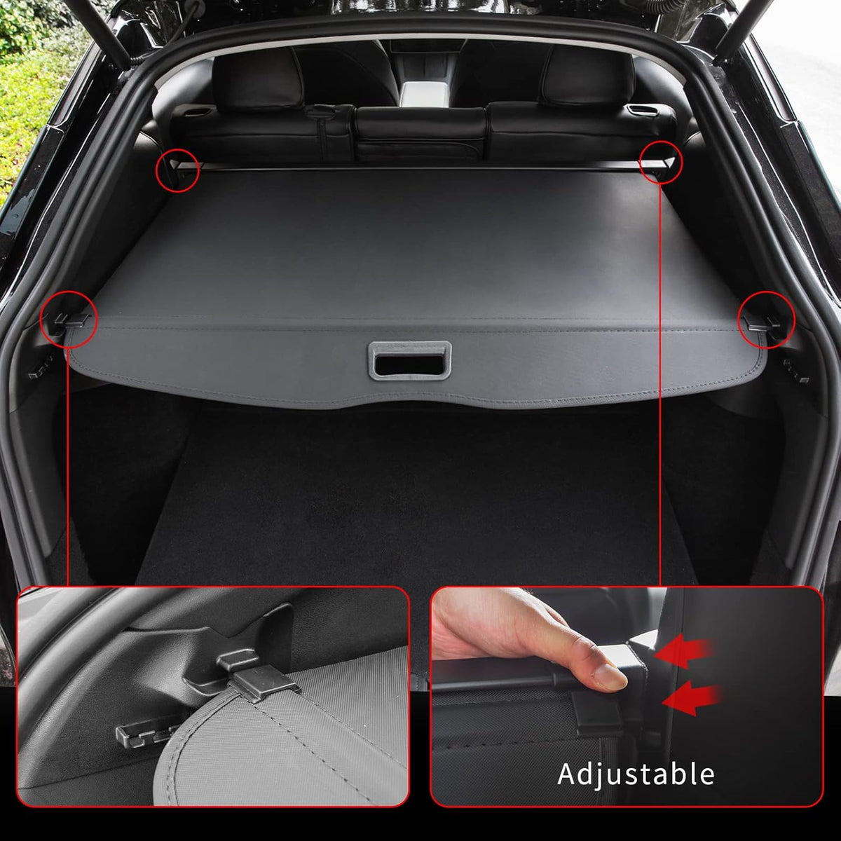 Retractable Cargo Cover for Tesla Model Y Z912999