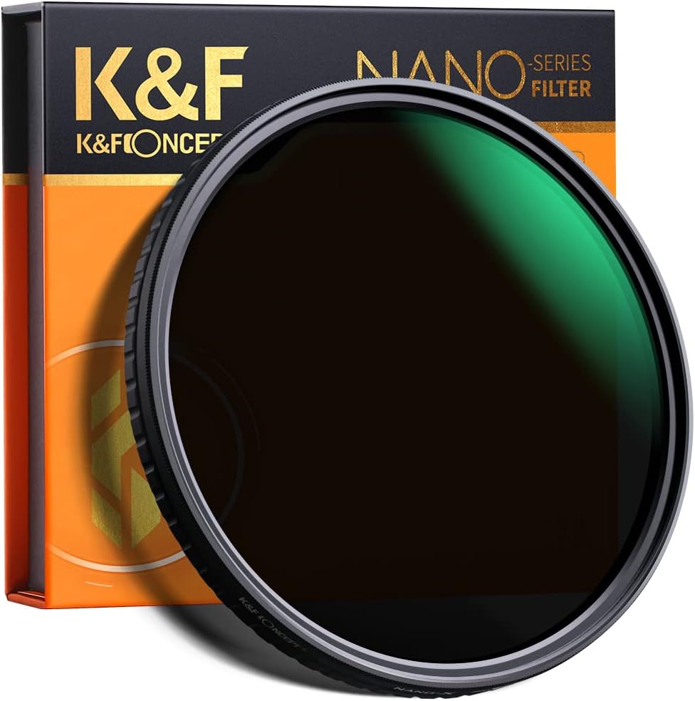 67mm Variable ND Filter ND32-ND512 (5-9 Stops) HD Neutral Density Lens Filter Pack of 2 P854