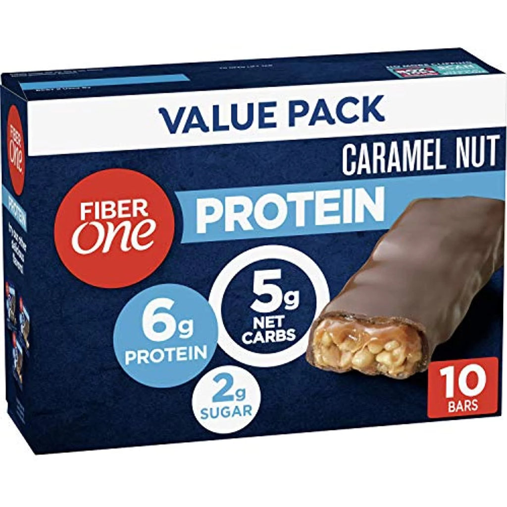 Caramel Nut Chewy Protein Bars, 10 Ct (Pack Of 6) P46237