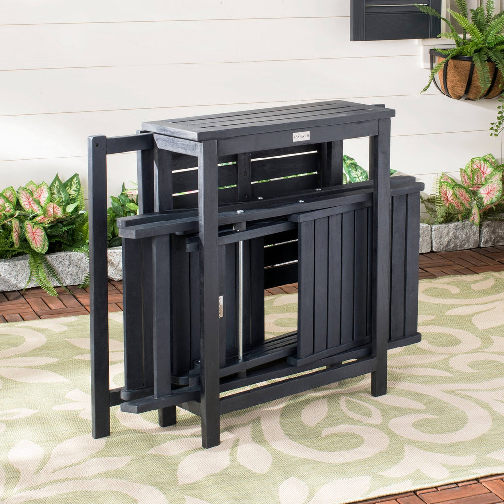 Dark Slate Grey Bistro Set O8857