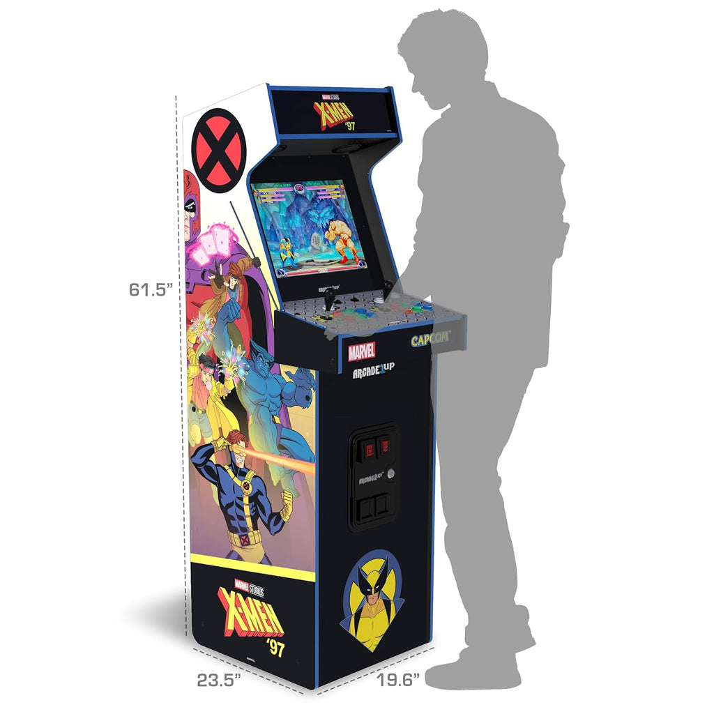Over 5-Foot-Tall Deluxe Arcade Machine with Over 8 Classic Games N75822