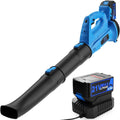 320 CFM 150 MPH Cordless Leaf Blower with 21V 4.0Ah Battery & Charger E503697