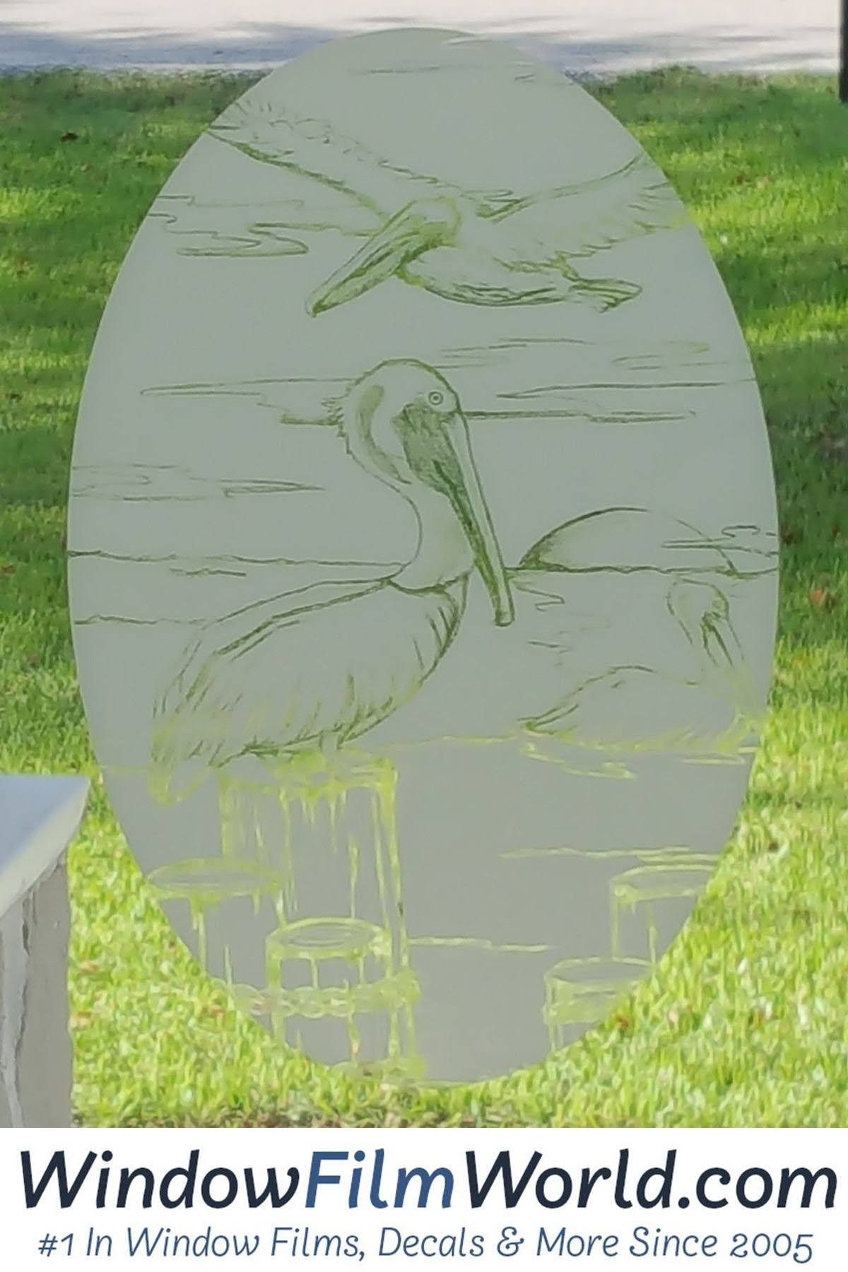 21x22 x 33x22 Bird Decal Y4111