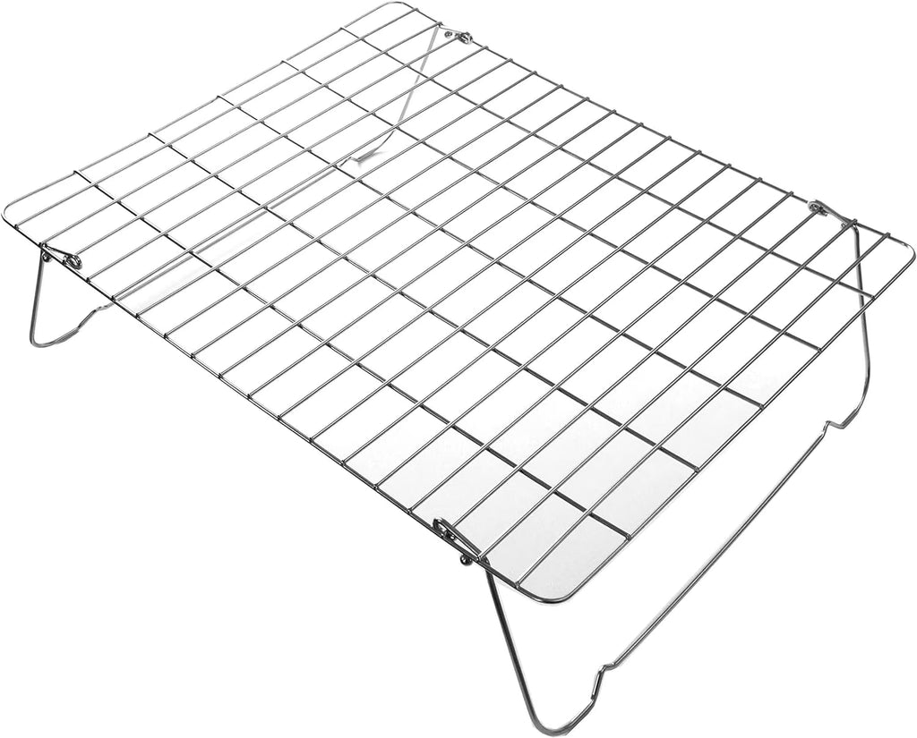 Stainless Steel Accessory Shelf With Folding Legs E67513