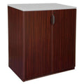 Mahogany Stand Up Storage Cabinet M396