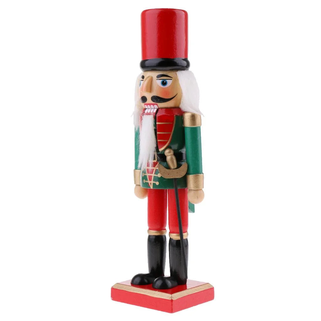 25cm Wooden Nutcracker Christmas Ornaments W86130