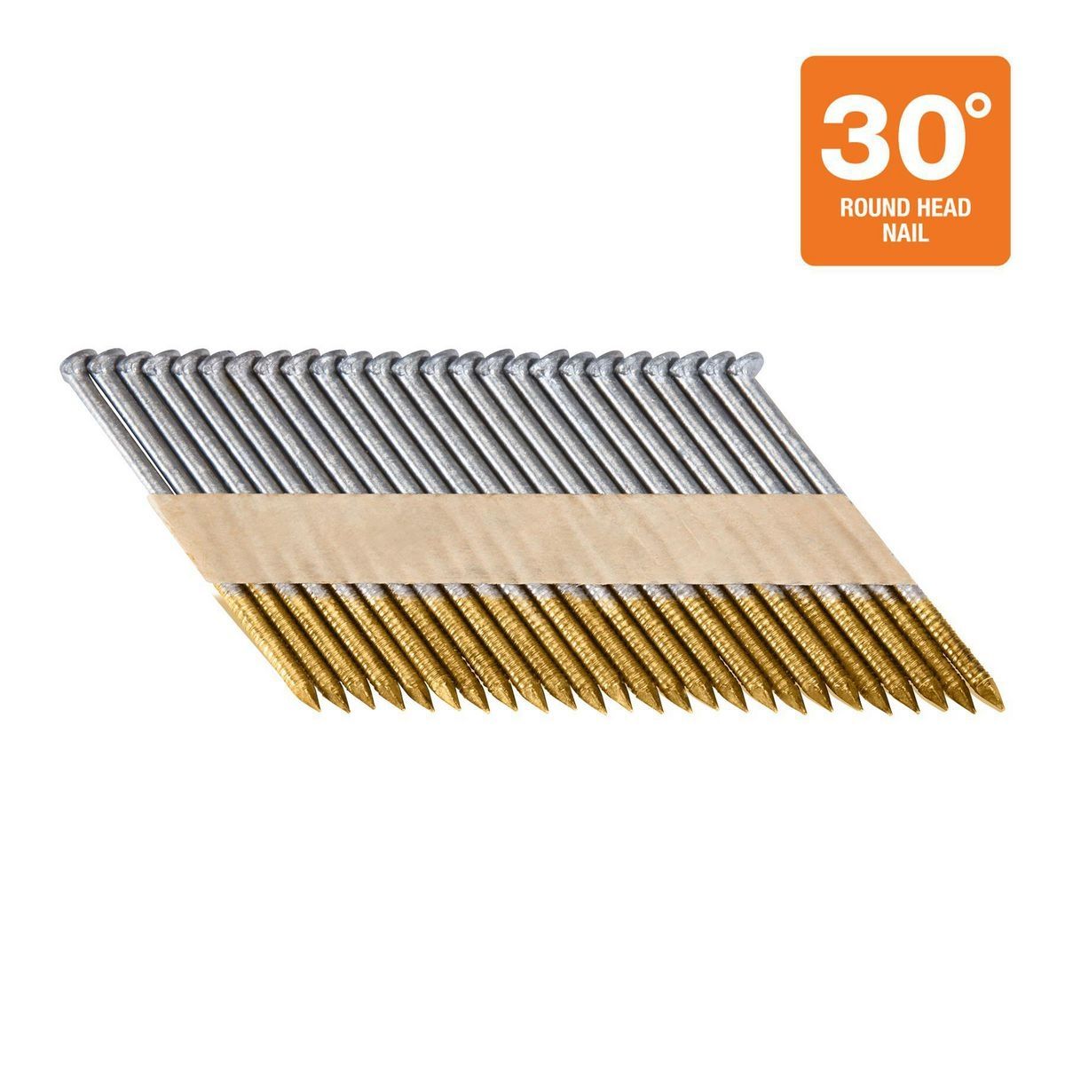 Galvanized Ring Shank Framing Nails 2500 Pack M534332