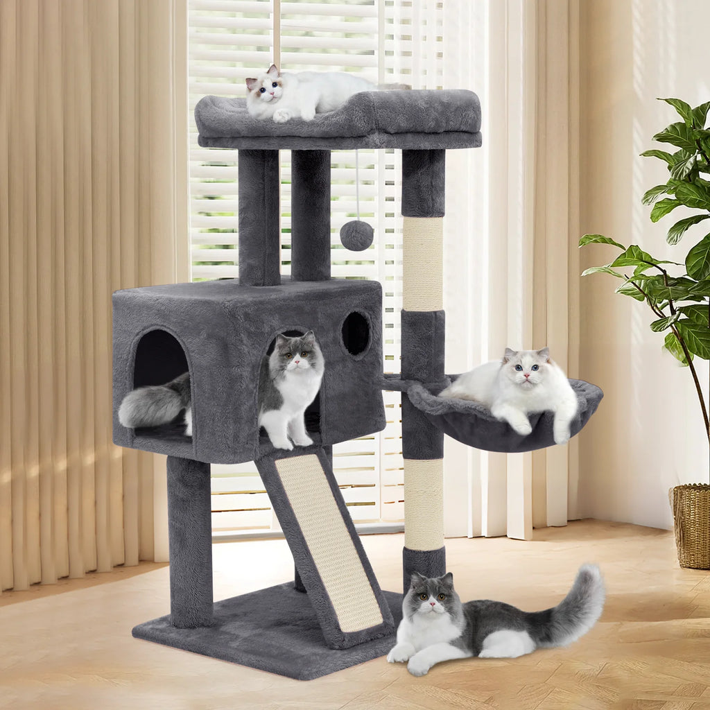 36-in Multi-Level Plush Cat Tree V97439