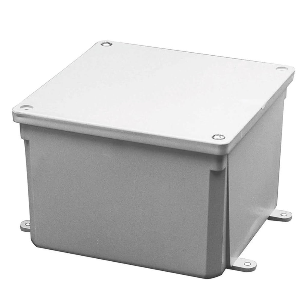 Gray PVC Junction Box (Case of 3) L317782